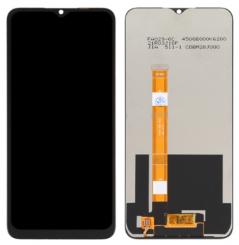 Дисплей Realme Narzo 50A RMX3430 с сенсором (тачскрином) черный Оригинал