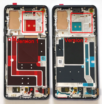 Дисплей OnePlus 9 LE2113, LE2111, LE2110 с сенсором (тачскрином) черный с рамкой Оригинал