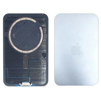 Задняя крышка корпуса Apple iPhone 17 Pro Max A3526, A3527, A3525, A3257 серебристая Оригинал
