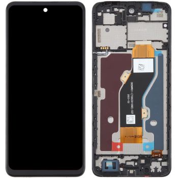 Дисплей ZTE Blade A75 4G Z2359 с сенсором (тачскрином) черный с рамкой Оригинал