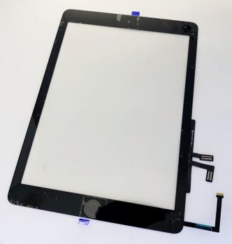 Сенсор (тачскрин) для iPad 9.7 (2017) (A1822, A1823) черный полный комплект