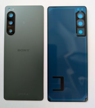 Задняя крышка корпуса Sony Xperia 5 IV XQ-CQ54, XQ-CQ62, XQ-CQ72 зеленая Оригинал