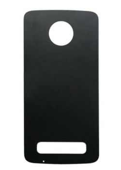 Задняя крышка корпуса Motorola XT1635-02, XT1635-03, XT1635-01 Moto Z Play черная Оригинал