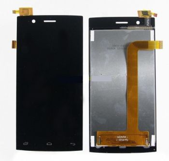 Дисплей (LCD) Fly FS451 Nimbus 1 с сенсором белый Оригинал