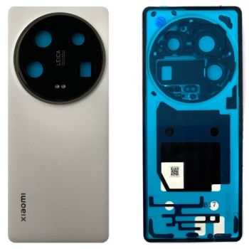 Задняя крышка корпуса Xiaomi 14 Ultra 24031PN0DC, 24030PN60G белая Оригинал