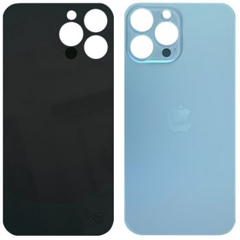 Задняя крышка корпуса Apple iPhone 13 Pro Max A2484, A2641, A2644, A2645, A2643 голубая
