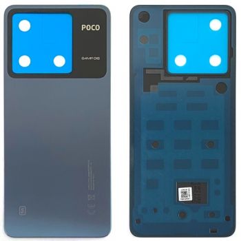 Задняя крышка корпуса Xiaomi Poco X6 5G 23122PCD1G синяя Оригинал