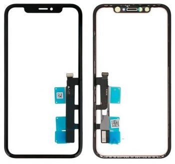 Сенсор (тачскрин) для Apple iPhone XR A2105, A1984, A2107 черный Оригинал