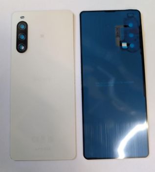 Задняя крышка корпуса Sony Xperia 10 V XQ-DC54, XQ-DC72 белая Оригинал