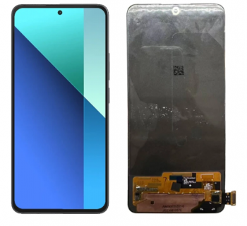 Дисплей Xiaomi Redmi Note 13 4G 23129RAA4G с сенсором (тачскрином) черный OLED