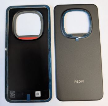 Задняя крышка корпуса Xiaomi Redmi Note 15 Pro Plus 2510ERA8BG черная Оригинал