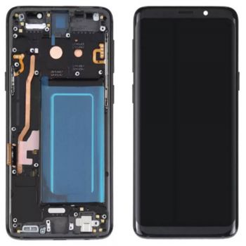 Дисплей Samsung G960 (SM-G960F, SM-G960F/DS) Galaxy S9 с сенсором (тачскрином) черный с рамкой TFT
