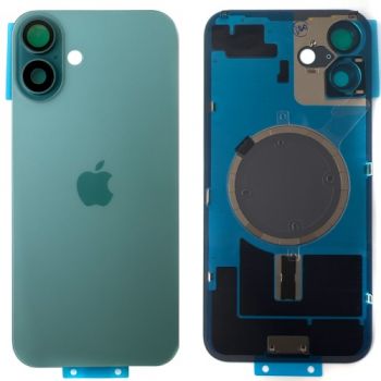 Задняя крышка корпуса Apple iPhone 16 Plus A3290, A3082, A3289, A3291 зеленая