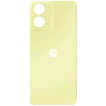 Задняя крышка корпуса Motorola XT2421, XT2421-13 Moto E14 желтая Оригинал