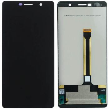 Дисплей (LCD) Nokia 7 Plus Dual Sim (TA-1046, TA-1055) с сенсором черный
