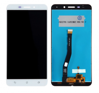 Дисплей (LCD) Asus ZenFone 3 Laser (ZC551KL) с сенсором белый