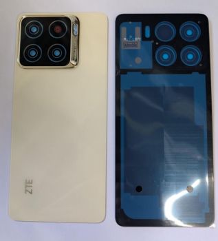 Задняя крышка корпуса ZTE Blade A56 Z2473 желтая Оригинал