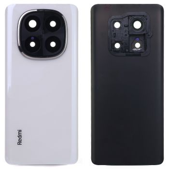 Задняя крышка корпуса Xiaomi Redmi Note 14 Pro Plus 5G 24115RA8EG белая Оригинал