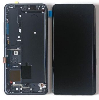 Дисплей Xiaomi Mi Note 10 Lite M2002F4LG с сенсором (тачскрином) черный с рамкой Оригинал Дисплей Xiaomi Mi Note 10 Lite M2002F4LG с сенсором (тачскрином) черный с рамкой Оригинал