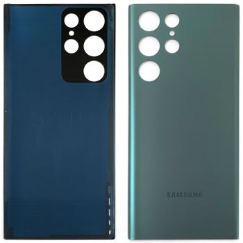 Задняя крышка корпуса Samsung S908 (SM-S908B, SM-S908B/DS) Galaxy S22 Ultra 5G зеленая Оригинал