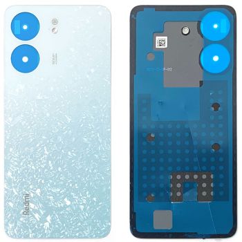 Задняя крышка корпуса Xiaomi Redmi 13C 23100RN82L, 23106RN0DA белая Оригинал