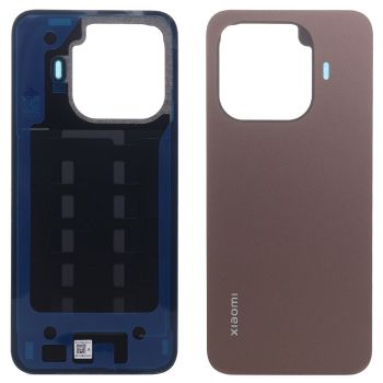 Задняя крышка корпуса Xiaomi 15T Pro 2506BPN68G коричневая Оригинал