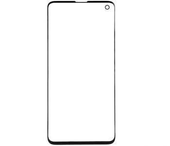 Стекло сенсорного экрана Samsung G973 (SM-G973F, SM-G973F/DS) Galaxy S10 черное Оригинал