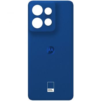 Задняя крышка корпуса Motorola XT2409, XT2409-01 Edge 50 Neo синяя Оригинал