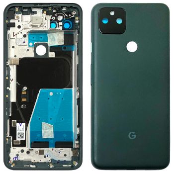 Задняя крышка корпуса Google Pixel 5a 5G G1F8F, G4S1M зеленая Оригинал