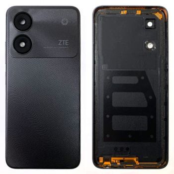 Задняя крышка корпуса ZTE Blade A34 серая Оригинал