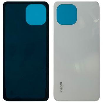 Задняя крышка корпуса Xiaomi Mi11 Lite M2101K9AG, Mi11 Lite 5G белая Оригинал