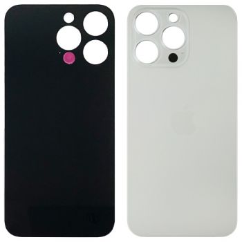Задняя крышка корпуса Apple iPhone 15 Pro Max A2849, A3105, A3106, A3108 белая
