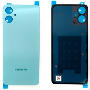 Задняя крышка корпуса Samsung A065 (SM-A065F, SM-A065F/DS) Galaxy A06 голубая Оригинал