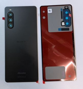 Задняя крышка корпуса Sony Xperia 10 V XQ-DC54, XQ-DC72 черная Оригинал