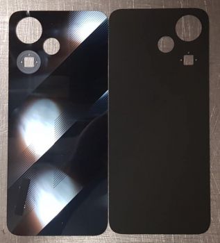 Задняя крышка корпуса Infinix Hot 30 Play NFC X6835, X6835B черная Оригинал