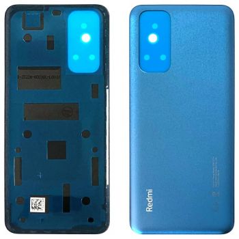 Задняя крышка корпуса Xiaomi Redmi Note 11 2201117TG, 2201117TY. Xiaomi Redmi Note 11S 2201117SG, 2201117SY синяя Оригинал
