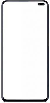Стекло сенсорного экрана Xiaomi Mi10T, Mi10T Pro M2007J3SG черное Оригинал