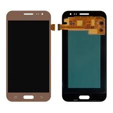 Дисплей (LCD) Samsung J200F Galaxy J2, J200H TFT (подсветка Оригинал) с сенсором золотой