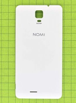 Задняя крышка корпуса Nomi i4510 Beat M белая Оригинал