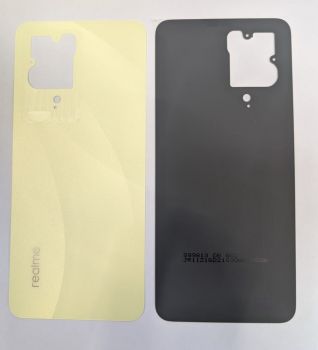 Задняя крышка корпуса Realme C75 RMX3941 золотая Оригинал