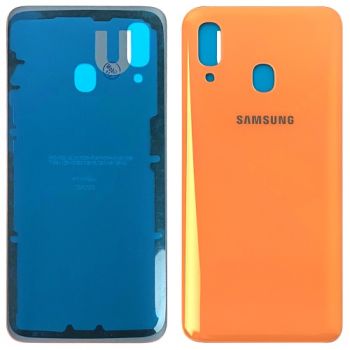 Задняя крышка корпуса Samsung A405 (SM-A405F) Galaxy A40 2019 коралловая Оригинал