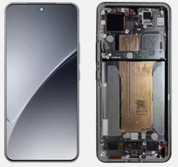 Дисплей Xiaomi 15 Pro 24101PNB7C, 2410DPN6CC с сенсором (тачскрином) черный с рамкой Оригинал
