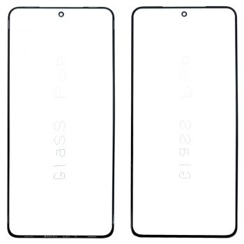Стекло сенсорного экрана Xiaomi Poco F7 Pro 24117RK2CG, Poco F7 Ultra 24122RKC7G черное Оригинал