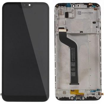 Дисплей (LCD) Xiaomi Mi A2 Lite, Redmi 6 Pro с сенсором черный + рамка