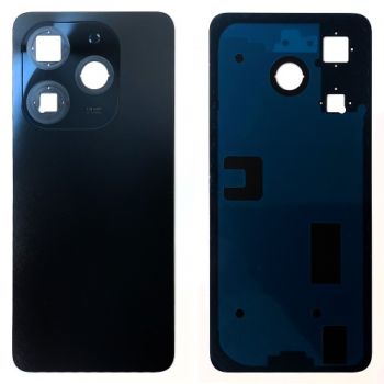 Задняя крышка корпуса Tecno Spark Go 2024 BG6 черная Оригинал
