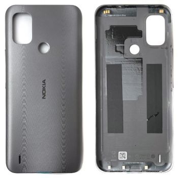 Задняя крышка корпуса Nokia C21 Plus TA-1433, TA-1431, TA-1426, TA-1424 серая Оригинал