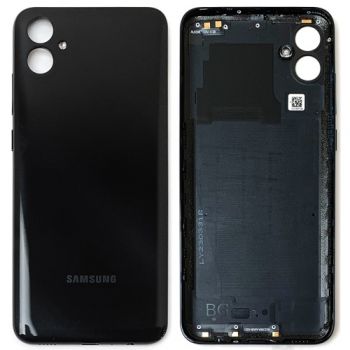 Задняя крышка корпуса Samsung A042 (SM-A042F, SM-A042F/DS) Galaxy A04e черная Оригинал
