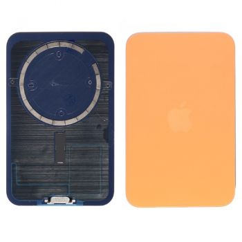 Задняя крышка корпуса Apple iPhone 17 Pro Max A3526, A3527, A3525, A3257 оранжевая Оригинал