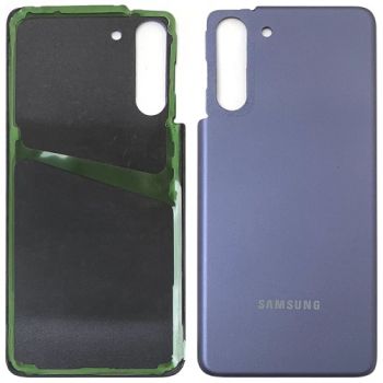 Задняя крышка корпуса Samsung G991 (SM-G991B, SM-G991B/DS) Galaxy S21 5G фиолетовая Оригинал