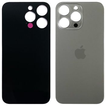 Задняя крышка корпуса Apple iPhone 15 Pro Max A2849, A3105, A3106, A3108 титановая